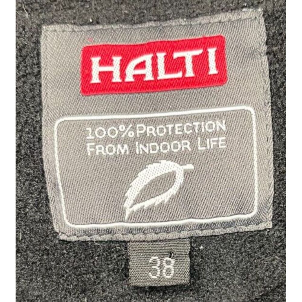Halti Women's Size 38 Jacket Storm Wall Soft Shell Black Long Sleeve‎ Full Zip - Picture 6 of 13